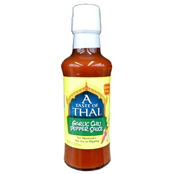 A Taste Of Thai Sauce Garlic Chili Pepper, 7 Ounces (Pack of 3)
