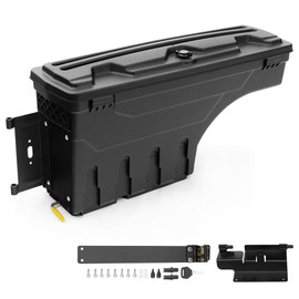 G-PLUS Truck Bed Storage Box Tool Box Compatible with Chevy Colorado/GMC Canyon 2015-2020 Driver Side