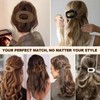 4PCS Flat Hair Clips for Women - Curved Design Duckbill