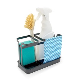 simplywire – Sink Tidy/Caddy – Retro Flat Wire Kitchen Sink Organiser – Grey