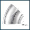 TUCKBOLD 45 Degree Mandrel Bend Elbow Tube OD 2.5" Inch