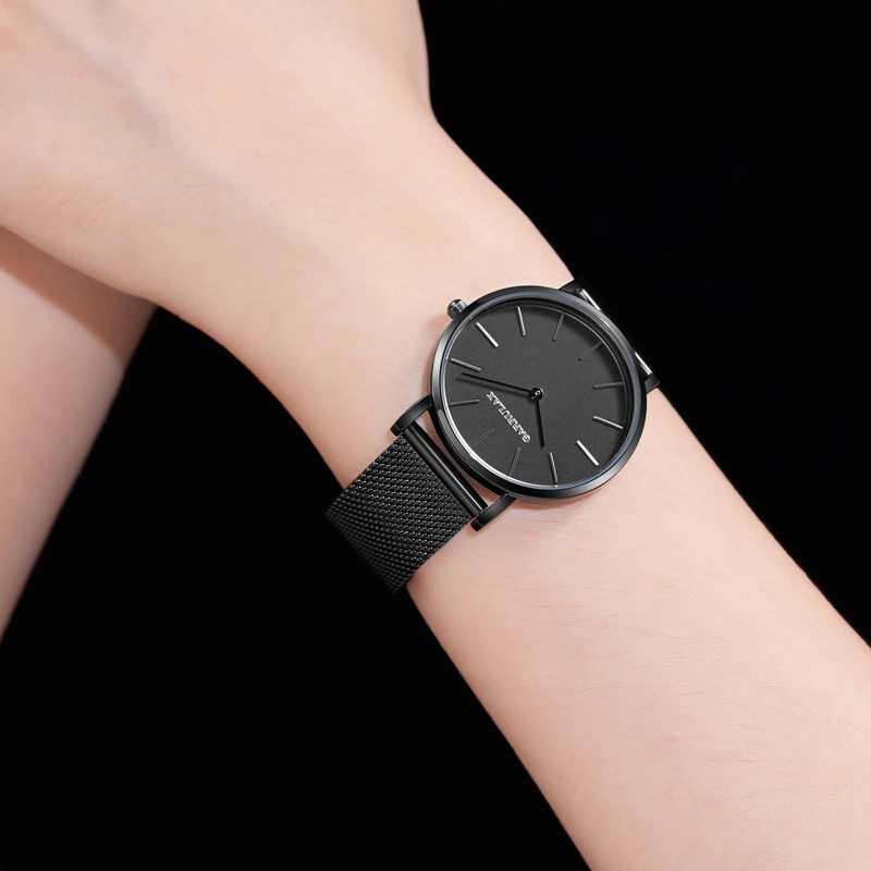 Garrulax Women's Ultra Thin Case Analogue Quartz Watch 36 mm,