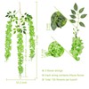 U'Artlines 36 Pack (Total 139 Feet) Artificial Fake Wisteria Vine