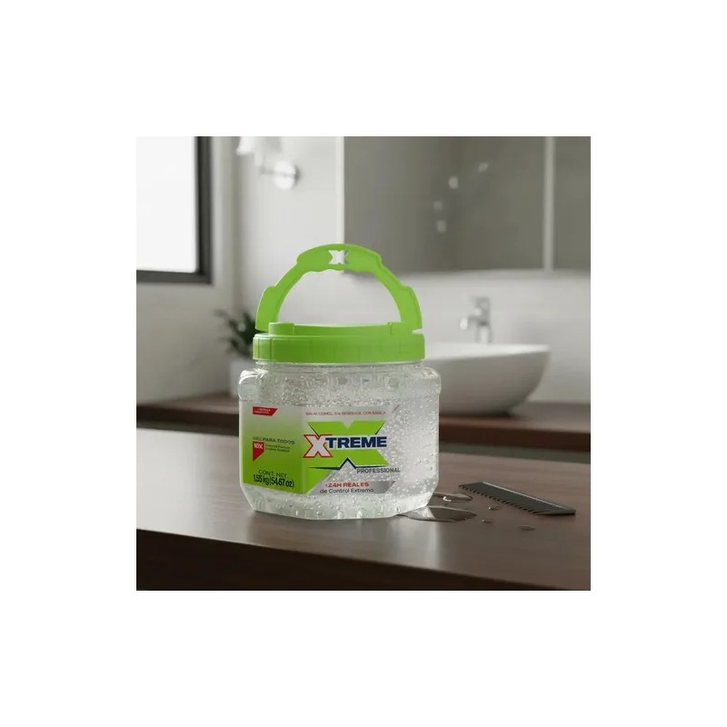 Gel Fijador para cabello Xtreme Professional 1.5Kg