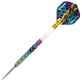RED DRAGON Gerwyn Iceman Price Ionic 21 Gram Premium Tungsten Darts Set with Flights and Stems