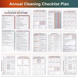 Adhd Cleaning Planner for Adults Women Teens Adhd Cleaning and Organizing Planner Cleaning Schedule and Checklist Notebook List Daily Weekly Monthly for Home Chore Chart Adhd Daily Planner