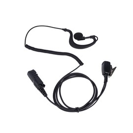 Klykon XPR3500 Earpiece Headset Mic PTT for Motorola XPR3000 XPR3300 XPR3300e XPR3500e Mototrbo Walkie Talkie 2 Way Radio G Shape