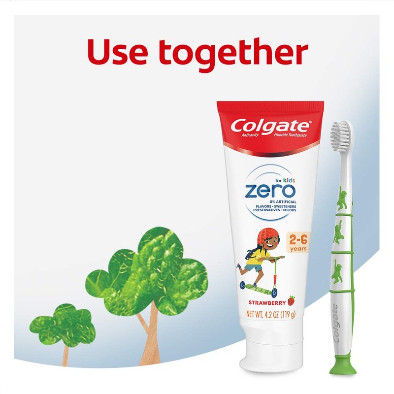 Colgate Colgate zero kids toothbrush - 2 pack, 2 Count