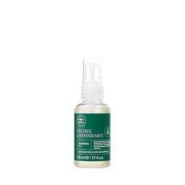 Tea Tree Aceite nutritivo de menta y lavanda, aceite de tratamiento multibeneficio, hidratante + suavizante, para cabello grueso, rizado + seco, 1.7 o