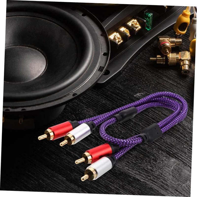 Levemolo Rca Cables for Car Audio Home Theater Amplifier Speaker