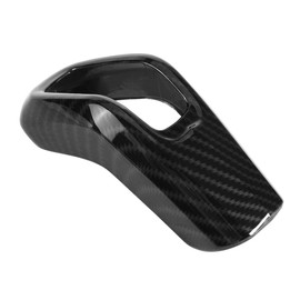 Car Shift Knob Cover, Carbon Fiber Style Car Gear Shift Knob Cover Trim Fit for Auto Sport 2014-2017.--for genesis coupe carbon shift knob for Jaguar f type accessories 2017 for Range for Rover s