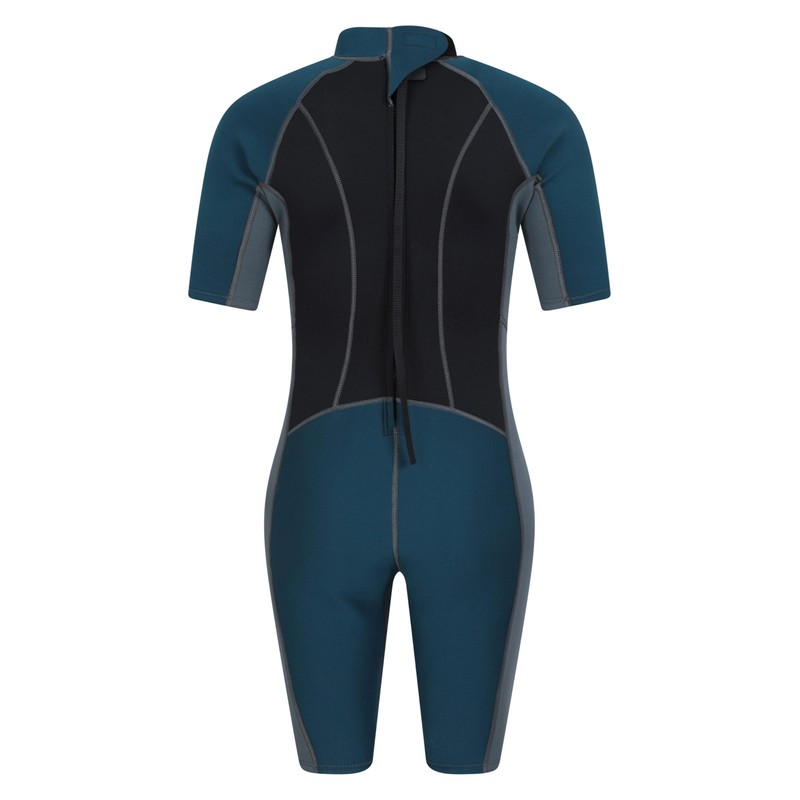 Mountain Warehouse Shorty Mens Wetsuit – 2.5mm Thickness, Neoprene Contour