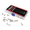 Hilitchi 460-Piece M3 M4 M5 Stainless Steel Button Head Hex