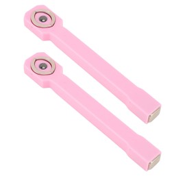 Nail Art Magnet Tool Strong Suction Nail Polish Magnet Stick 3 in 1 for Home and Salon (Pink)