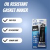 Obelys Black Oil Resistant Gasket Maker RTV Silicone - 12-Pack