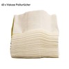 ZVG Pack of 80 Viscose Polishing Cloths 38 x 34