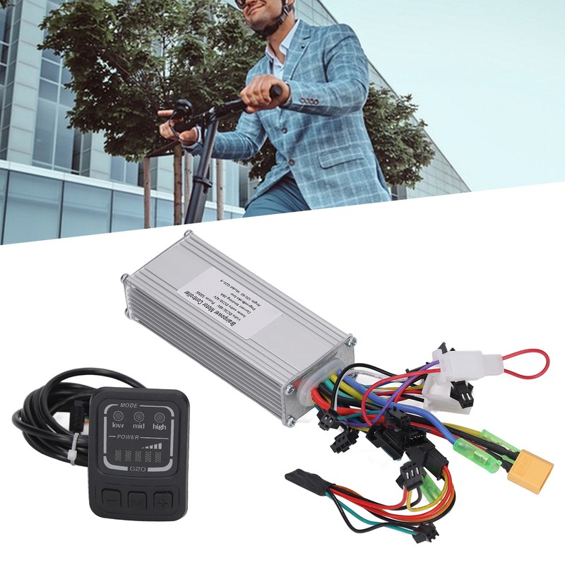 Electric Bike Controller 36V 48V 500W Scooter Motor Controller with