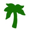 Generic Palm Tree Tanning Tattoos - Body Stickers - 1000