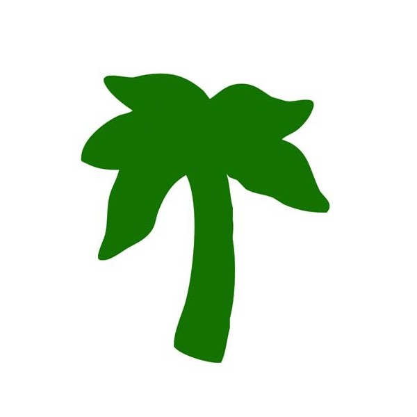 Generic Palm Tree Tanning Tattoos - Body Stickers - 1000