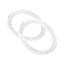 MACHSWON 2Pcs Car Speaker Spacer Ring Mounting Spacer Plate Transparent Acrylic 78mm ID for 3.5 Inch