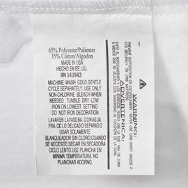 Babydoll Bedding Fitted Waterproof Bassinet Mattress Protector, 13X29, White