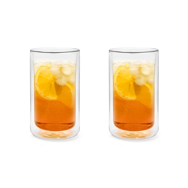 Bredemeijer 2-Piece Double Walled Glass Tumblers - Glass Cups with