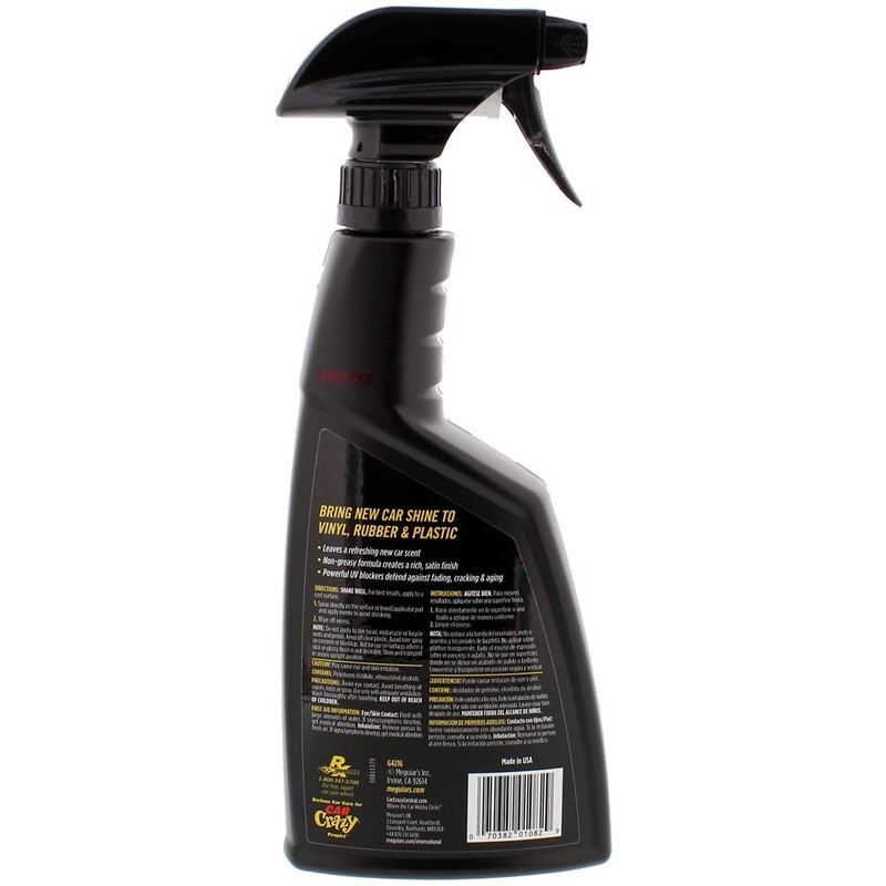 Meguiar's G4216EU New Car Scent Interior Dash & Trim Protectant