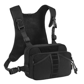 VOTAGOO GEAR Fishing Chest Pack, Fly Fishing Bag for Men and Women, Tackle and Fly Boxes Storage Pack, Hunting Binocular Pack