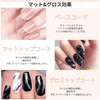 Modelones Gel Nail Top Coat, Matte Top Coat, Base Coat,