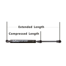 Qty(2) BOXI Rear Glass Window Lift Supports Struts Shocks Springs Dampers For Ford Escape 2008-2012, Mazda Tribute 2008-2011, Mercury Mariner 2008-2012, 6260
