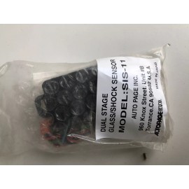 Autopage SIS-11 Universal Dual Zone Shock Sensor & Cable Combo