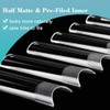 Flat No C Curve Clear Nail Tips for Acrylic Nails