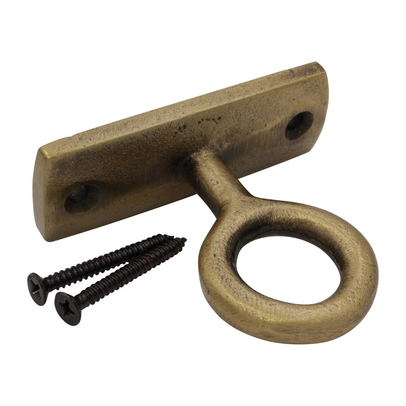 RCH Hardware HK-IR8398-70 Iron Wall Hook, 2.8 Inch, Antique Brass