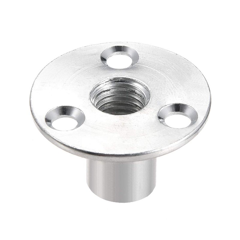 uxcell M12x40x2.5mm Brad Hole Tee Nut Carbon Steel T-Nuts Furniture
