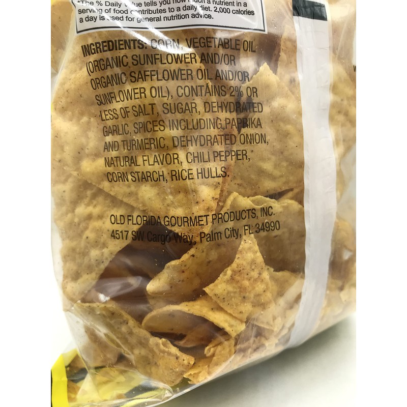 Old Florida Gourmet Original Tortilla Chips, 11 OZ - Pack