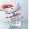 MURRI&MURRDI Denture Bath Box for Travel, 2 in 1 Retainer