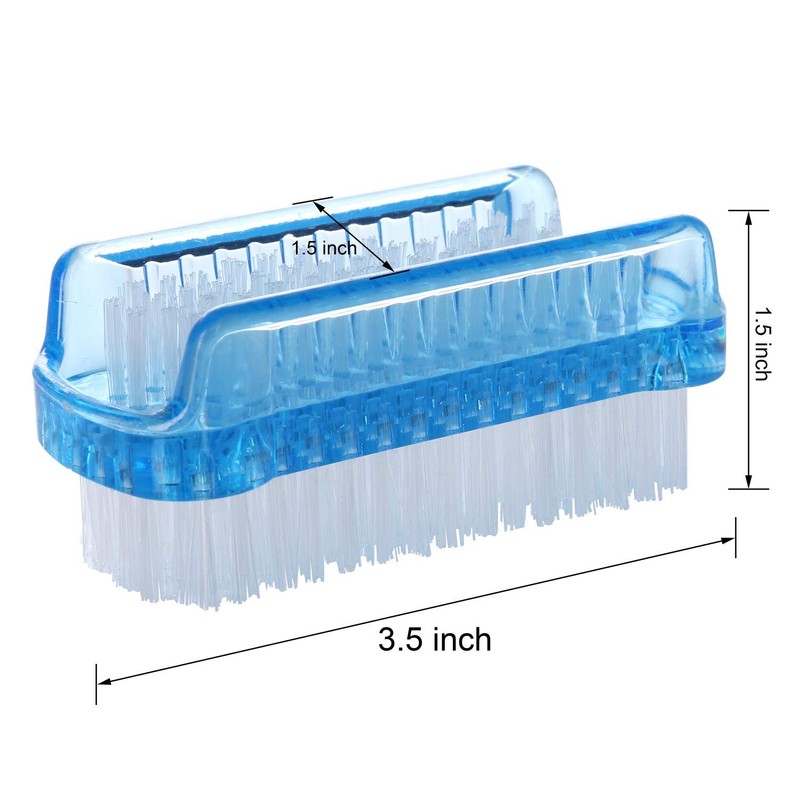 BTYMS 6 Pcs Nail Brush for Cleaning Dual-sided Fingernail Scrub