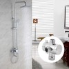 Multifunctional G1/2/2-Way 1/2 International Universal Shower Distributor Outlet Switch Valve