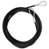 Aoneky 3/16'' Double Loop Steel Cable (10ft)