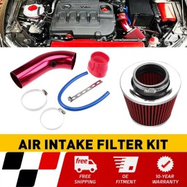 ZERO TOWN Cold Air Intake Filter Induction Kit Pipe Power Flow Hose System Car Auto US