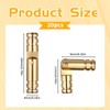 20Pcs Brass Barrel Hinge Hidden Invisible Concealed Hinges 20x4mm Hidden