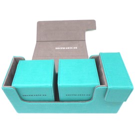 docsmagic.de Premium Magnetic Tray, Long Box, Small, Medium, Large + Flip Boxes - Black Blue Green Red White Yellow Orange Purple