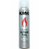 Lot of  12 King Super Premium 5X Quintuple Refined Butane Fuel 300 ml 6 oz.