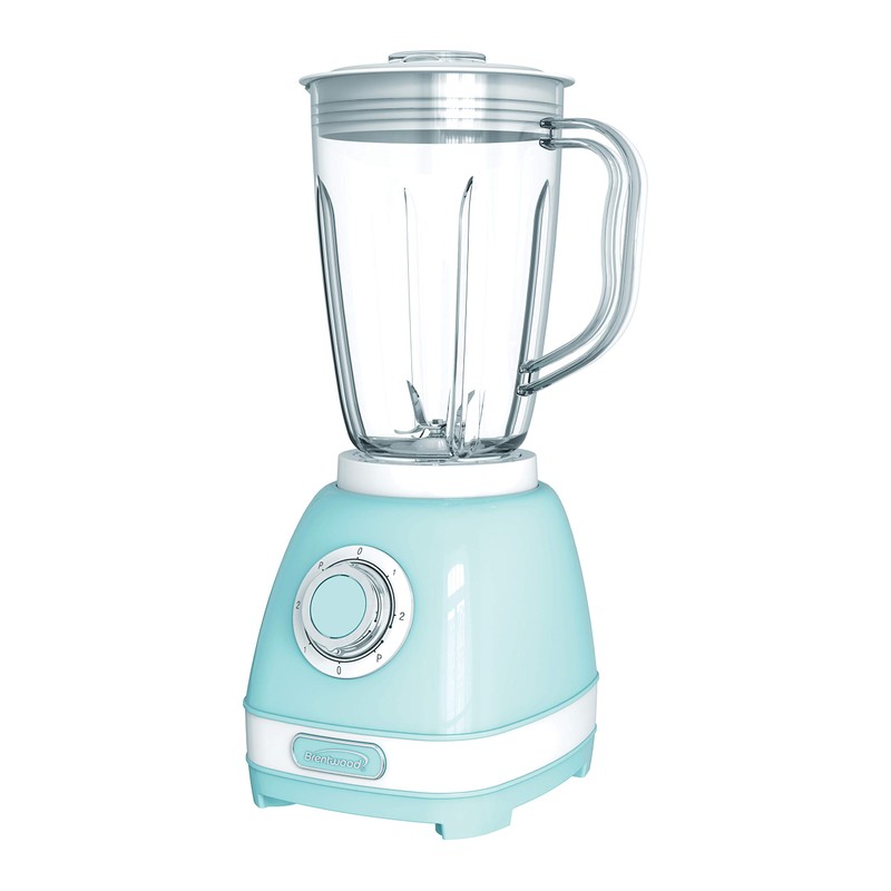 Brentwood Appliances JB-330BL 2-Speed Retro Blender with 50-Ounce Plastic Jar,