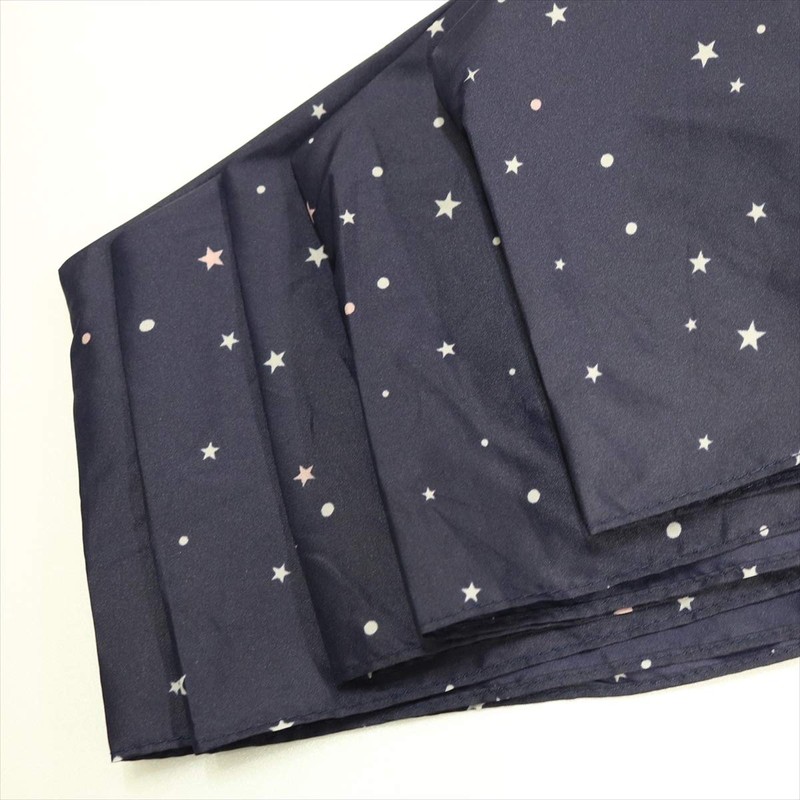 Nifty Colors Star Carbon Lightweight Mini 55 1464NV Folding Umbrella