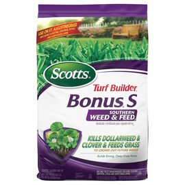 Scotts Turf Builder Bonus S Southern Weed & Feed2 - Weed Killer and Lawn Fertilizer, 10,000 sq. ft., 34.48 lbs.