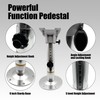 Hotkesa Boat accessories New Aluminum Adjustable Boat Seat Pedestal Smooth