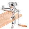 Stainless Steel Manual Wheatgrass Juicer, Hand Crank Fruit Vegetable Orange