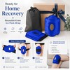Reusable Knee Ice Pack Wrap for Hot & Cold Comfort