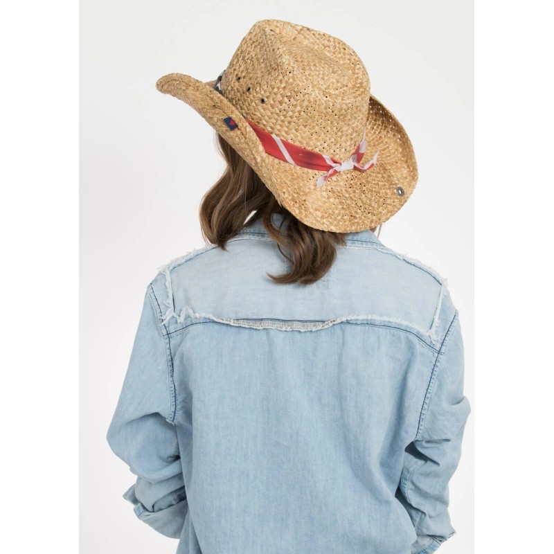 Peter Grimm Hadley Drifter Cowboy Hat - Natural Brown